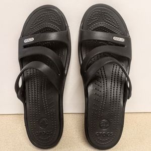 Women's Crocs Patricia Wedge Slide Sz 8